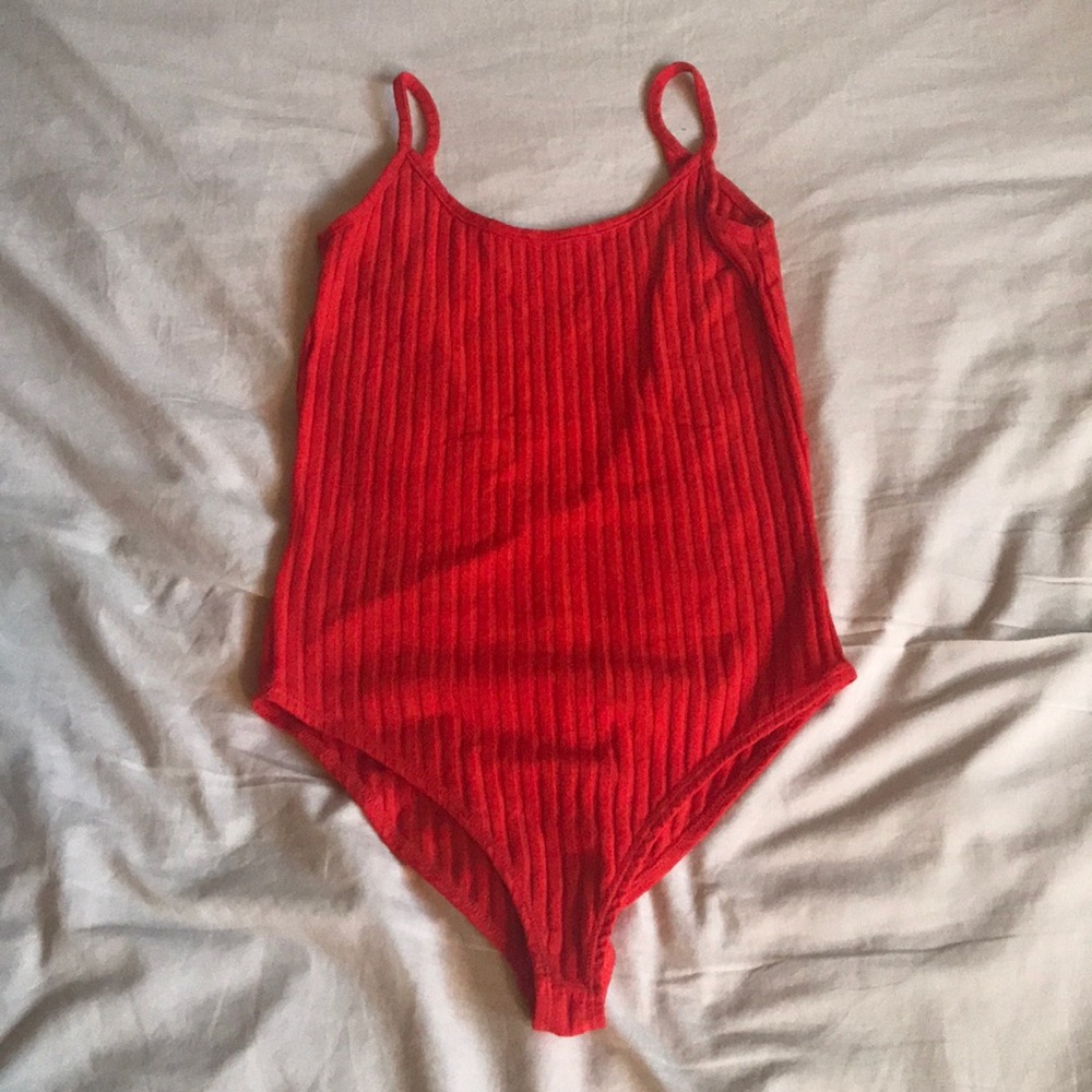 🍊orange Zara body suit